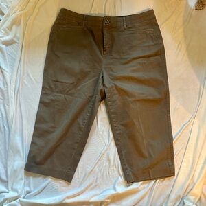 Intro. Women's Brown Capris